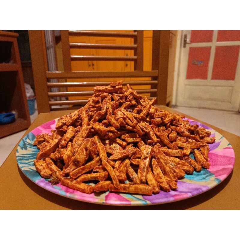 

BASRENG KRIUK VIRAL PEDAS DAUN JERUK 250 GRAM