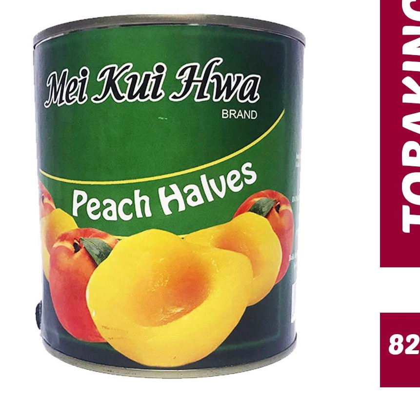 

Terbaru | KI3 | PEACH IN HALVES (Buah Peach dalam Syrup) MEI KUI HWA 825g