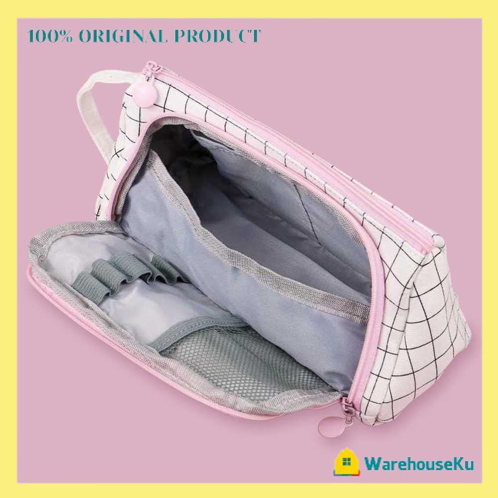 

Tempat Pensil Large Capacity Pouch Stationery Motif Kotak ORIGINAL