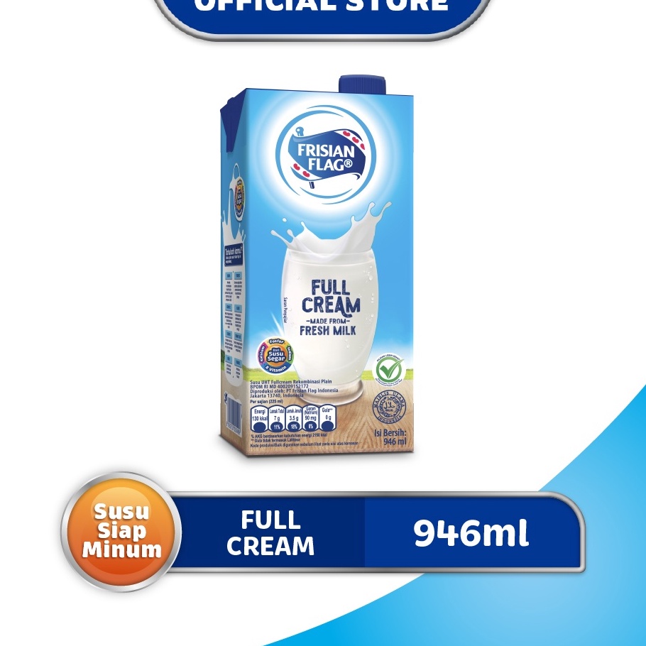 

Terlaku.../ Frisian Flag Family UHT Full Cream 946 ml