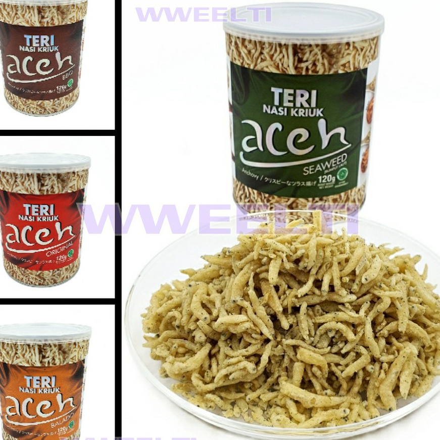 

Discount | KI3 | Teri Nasi Kriuk Aceh Teri Medan Crispy Siap Makan 120gr
