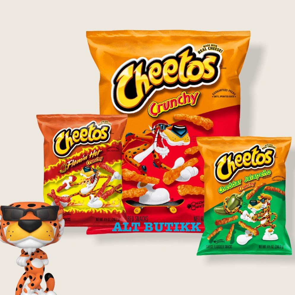 

CHEETOS CRUNCHY CHEDDAR JALAPENO | FLAMIN HOT | MADE IN USA Best Seller