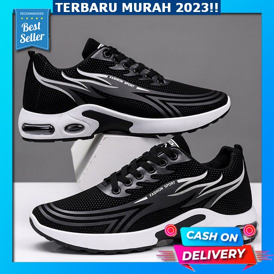 Sepatu Pria Casual Sneker Olahraga Seepatu Sekola Smp Smk Sneaker Putih Sneakers Polos Hitam Sepatu 