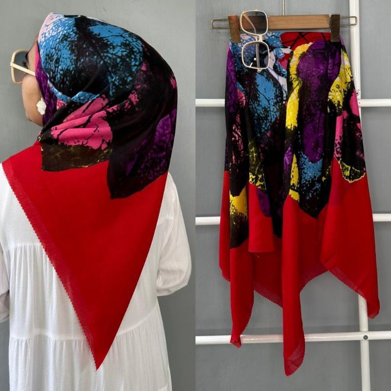 Obral Stock Voal Motif