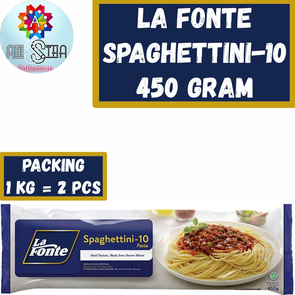 

La Fonte Spaghettini-10 450 Gram