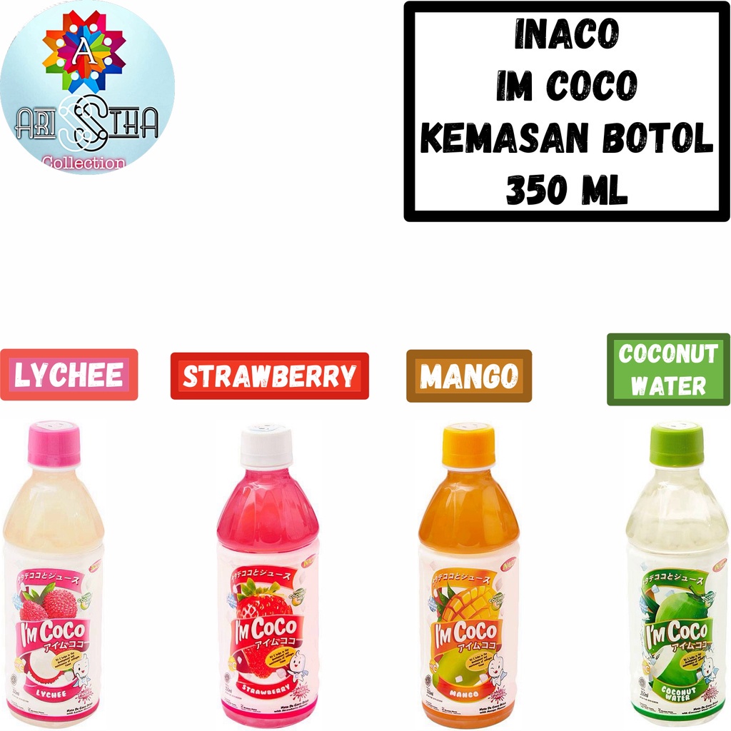 

Inaco Im Coco Kemasan Botol 350 ML