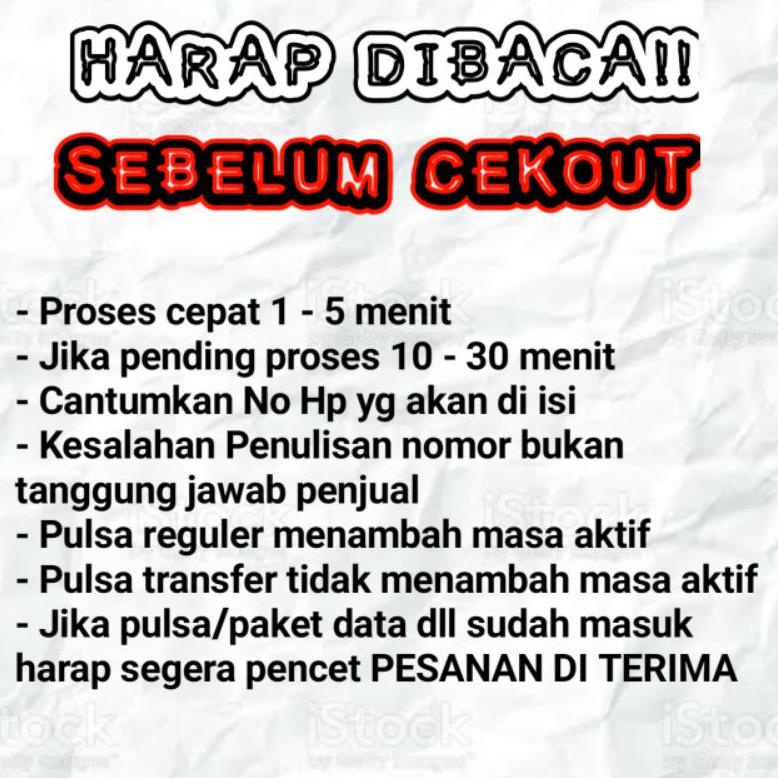 PROMO ISI ULANG PULSA REGULER ALL SEMUA OPERATOR KARTU XL AXIS INDOSAT IM3 TRI SMARTFREN BYU TELKOMS