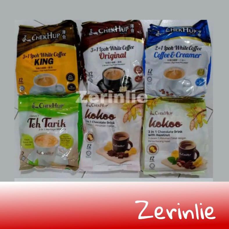 

Chek Hup ready stok komplit / kopi check hup / kopi malaysia / chekhup coffee 3in1 / chek hup king Best Seller