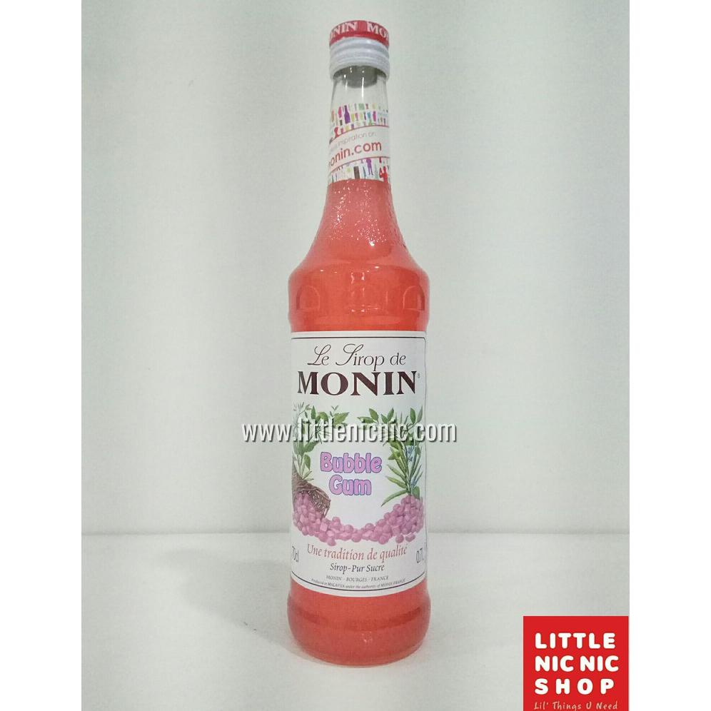 

Sirup MONIN SYRUP Bubble Gum 70 CL (700ml) Best Seller