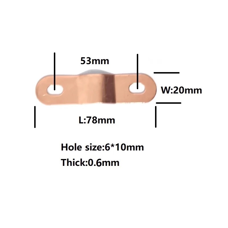 Copper Busbar Lithium Battery Pack 3.2V Lifepo4 Cell Connectors 100ah 120ah 150ah 200ah 320Ah