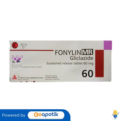 FONYLIN MR 60 MG BOX 30 TABLET