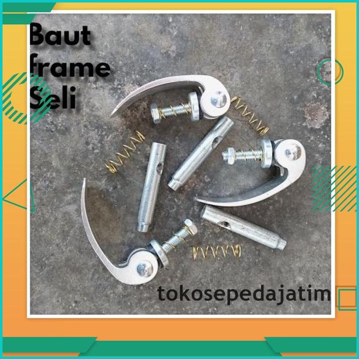 BEST SELLER BAUT CLAMP FRAME KLEM BATANG SEPEDA LIPAT 