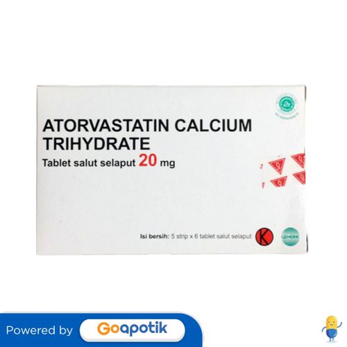 ATORVASTATIN OGB DEXA MEDICA 20 MG BOX 30 TABLET