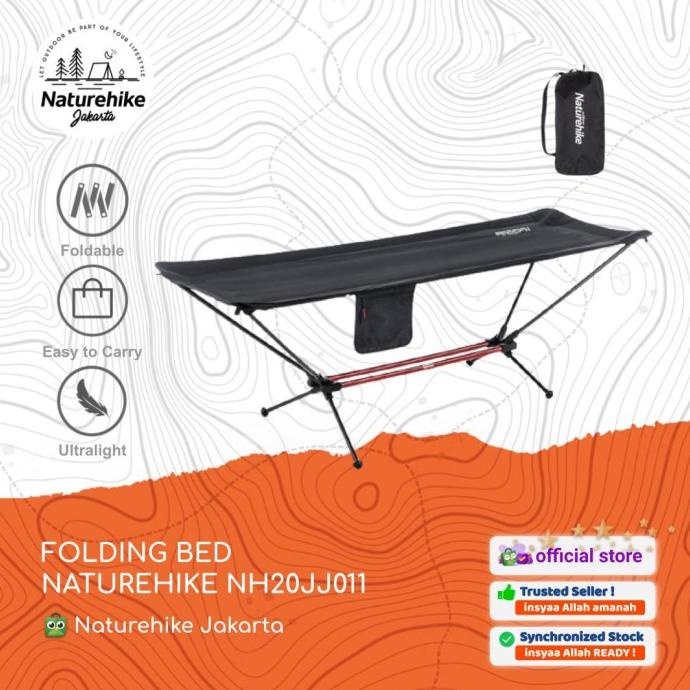 FOLDING BED NATUREHIKE NH20JJ011 VELBED PORTABLE HAMMOCK CAMPING