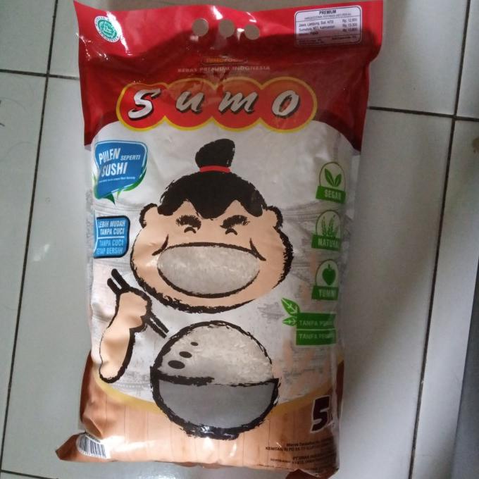 

Beras Sumo merah 5kg beras premium