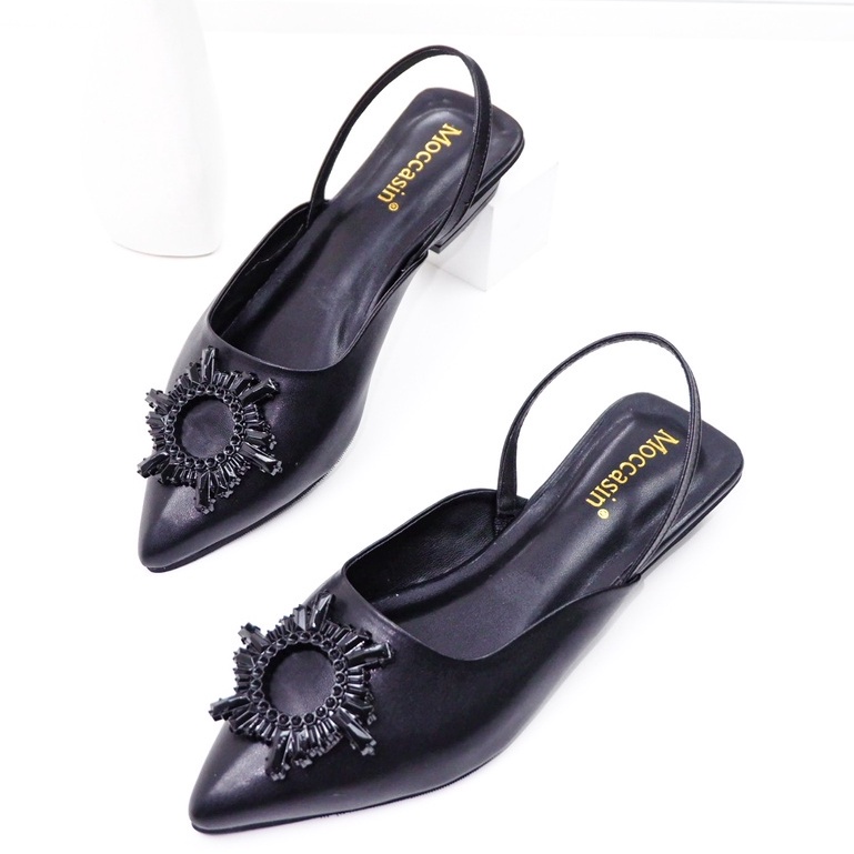 Sepatu Heels Wanita 3 cm Slingback MT 01