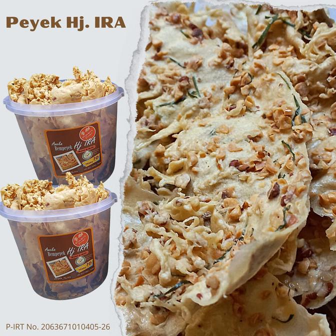 

Peyek / Rempeyek Hj.IRA - kacang tanah