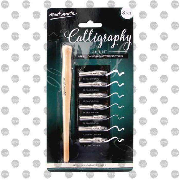 

Best Seller Mont Marte Pena Celup Kaligrafi Set 7 / Nib Calligraphy Set
