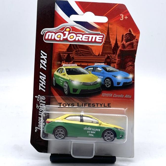Mobil Majorette Diecast - Taksi Toyota Corolla Altis Taxi Series 1:64