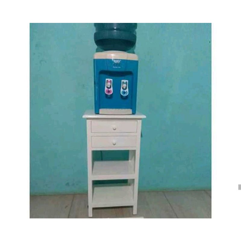 meja dispenser jati/meja minimalis/nakas minimalis