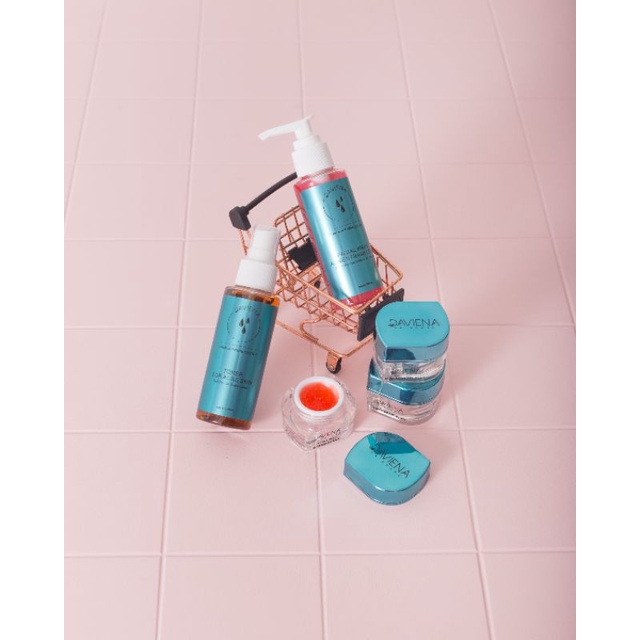 DAVIENA SKINCARE PAKET ACNE SERIES / DAVIENA SKINCARE