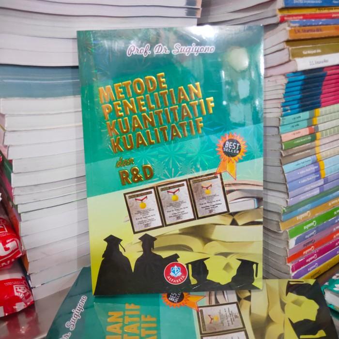 Best Seller Buku Metode Penelitian Kuantitatif, Kualitatif, Dan R&D Sugiyono 2019