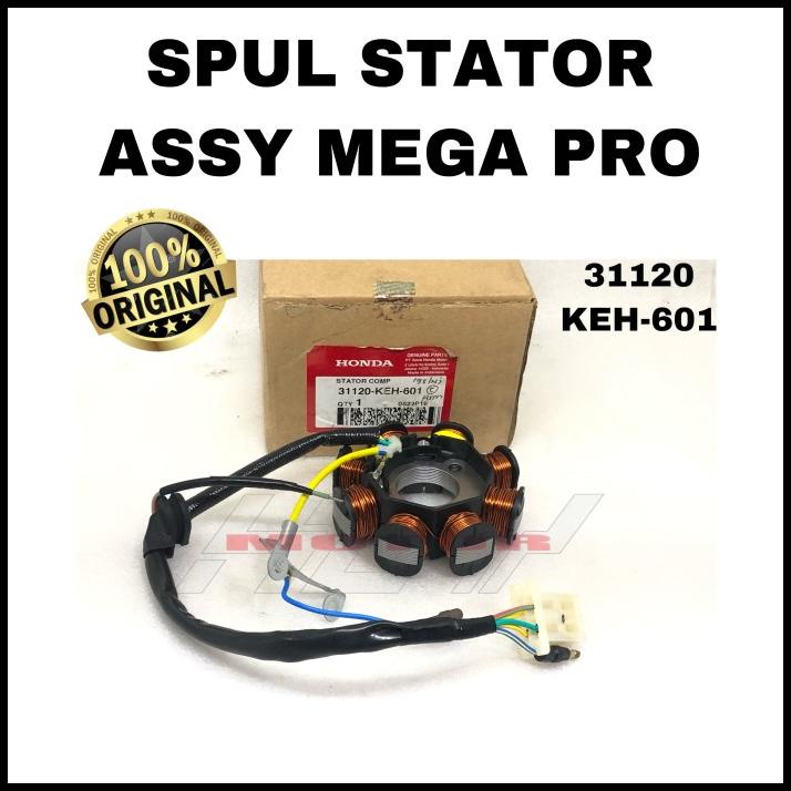 Spul Spoll Stator Assy Honda Megapro Lama Old Ori 31120-KEH-601