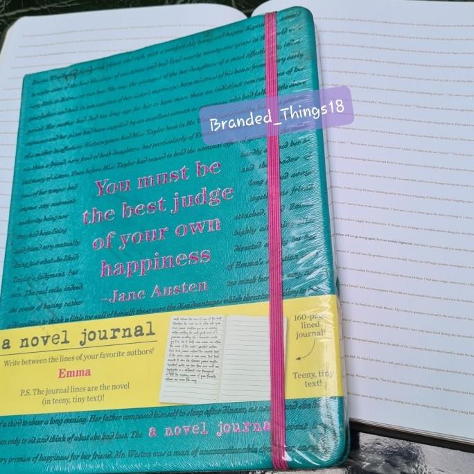 

Notebook Journal Novel Pride and Prejudice Jane Austen English classic