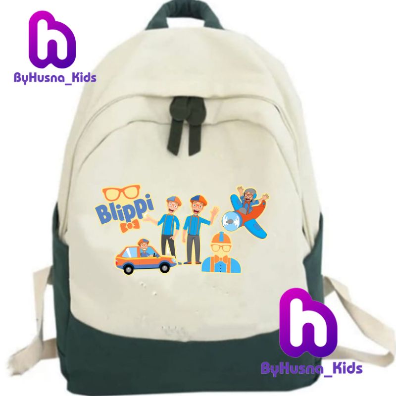 BLIPPI TAS RANSEL BACKPACK ANAK BLIPPI ANAK TK SD