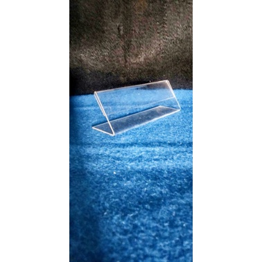 

akrilik papan nama uk 5 x 15 cm tebal 2 mm