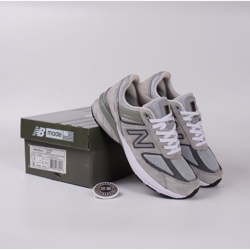 Sepatu New Balance 990v5 Grey