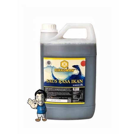 

Kikkoman Fish Sauce- Saus Rasa Ikan- Kecap Ikan Halal 2 L