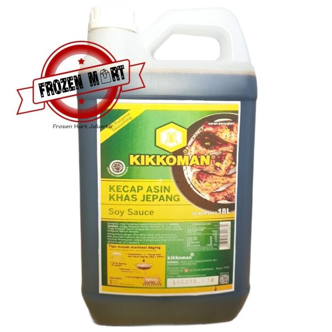 

Kikkoman Shoyu Sushi 5L / Kecap Asin Khas Jepang