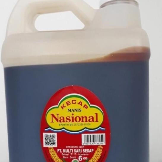 

Kecap Manis Nasional 6 kg / jerigen