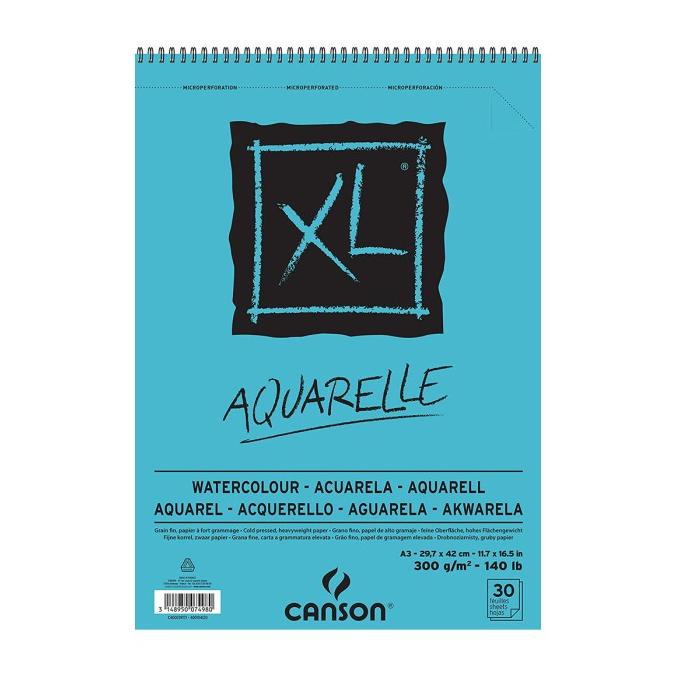

CANSON XL Aquarelle A3 (Watercolour Pad)