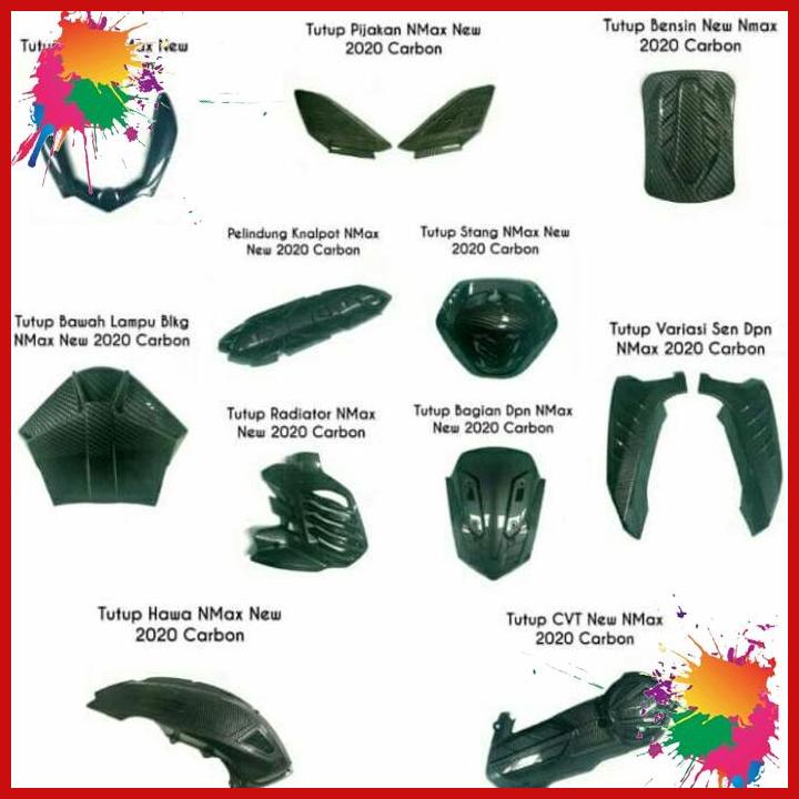 cover full body set carbon yamaha all new nmax 2020 nemo gma [vms]