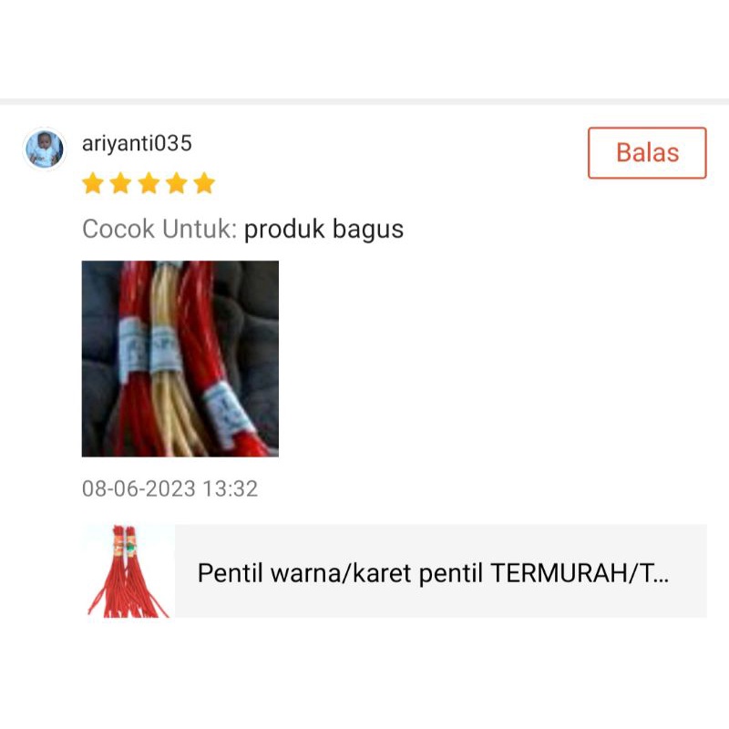 Pentil warna/karet pentil TERMURAH/TERLARIS/harga grosir