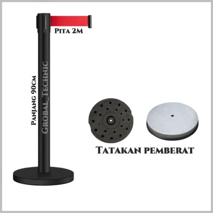 

Tiang Pembatas Antrian Stainless