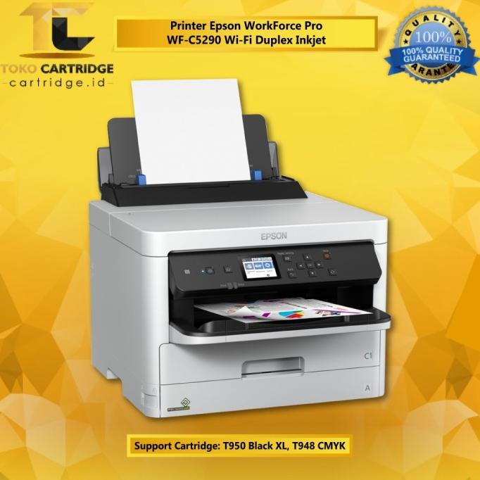Printer Epson Wf-C5290 - Wifi Duplex Epson Workforce Pro Wf C5290 Kagura.Stuff