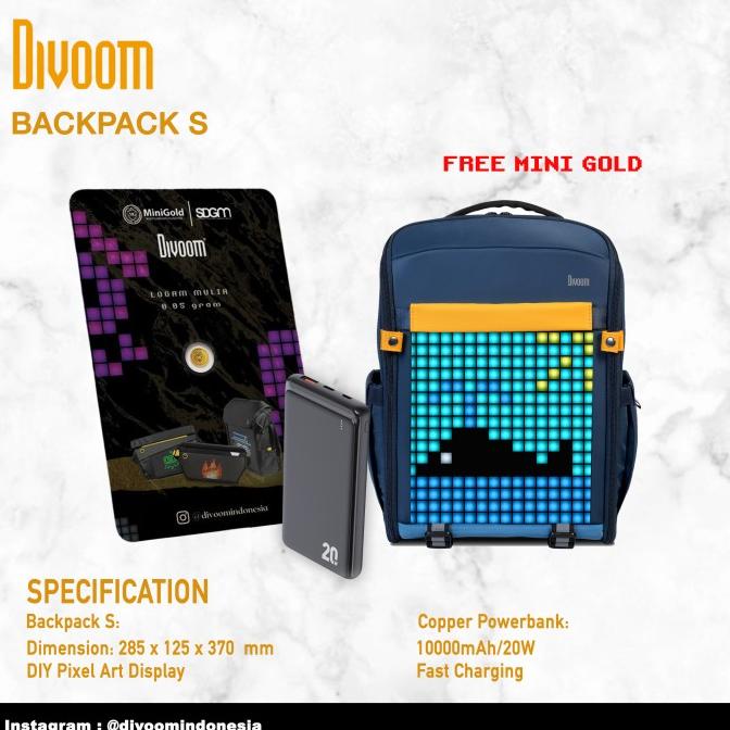 Divoom Pixoo Backpack-S