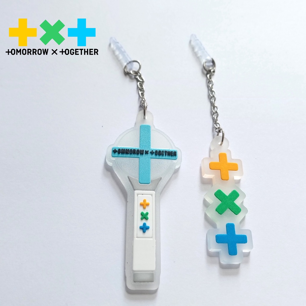 TXT PLUGGY gantungan handphone / strap hp TXT