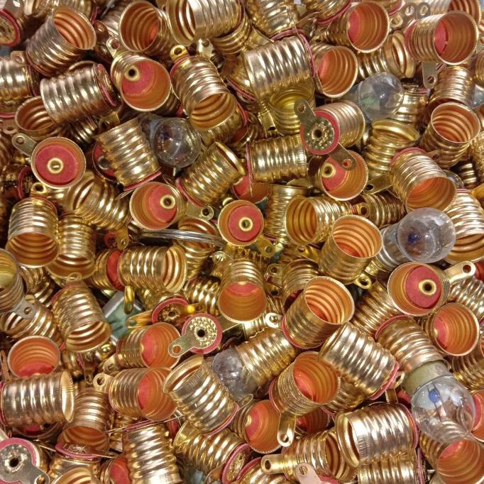 piting lampu fitting tempat lampu senter kecil pcmelektrob9090 Kualitas Baik