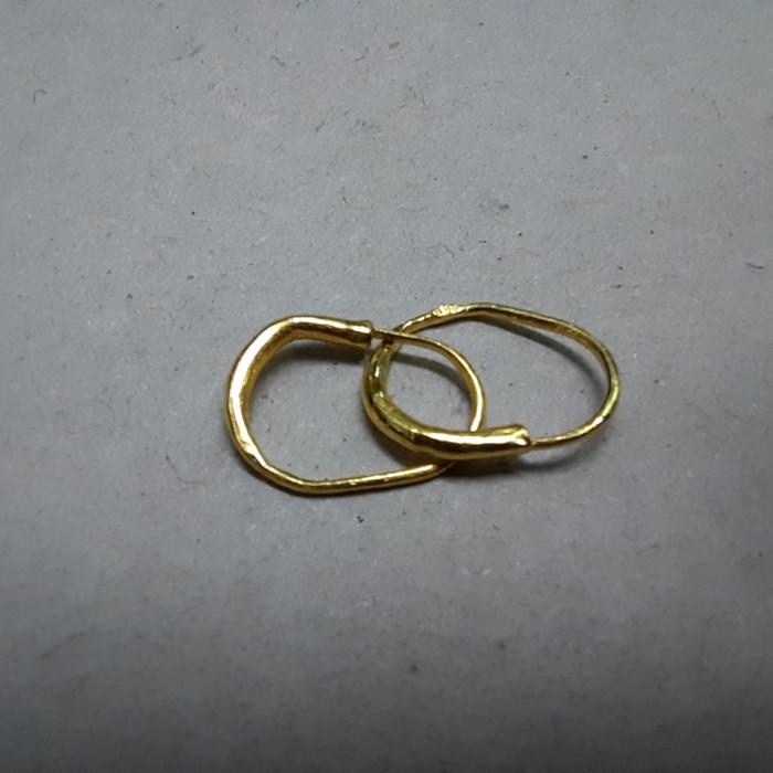 Hiasan Anting Bayi Emas 24 Karat Newborn