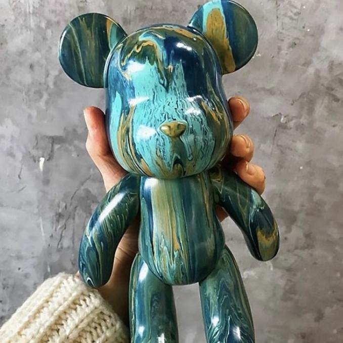 

Fluid Paint Diy Set Cat Cair Prakarya Made Your Own Bear