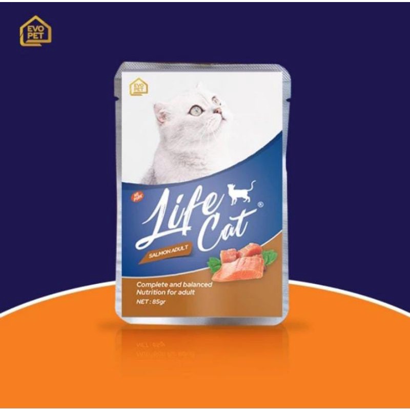 life cat pouch life cat sachet kitten/adult 85gr