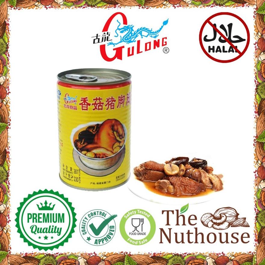 

Gulong Pork Leg with Mushroom / Kaki Babi dengan Jamur Kaleng 397gr Best Seller