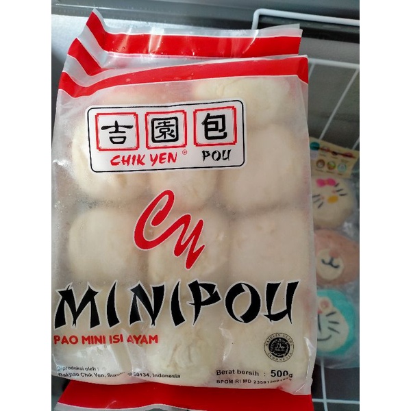 

Bakpao Ayam Chik Yen Minipao isi 20