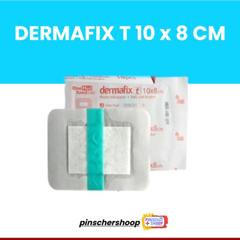 DERMAFIX T PLESTER ANTI AIR 10 x 8 CM SATUAN