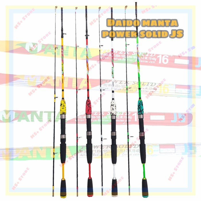 Joran Pancing Daido Manta Solid Fiber Glass Terbaru