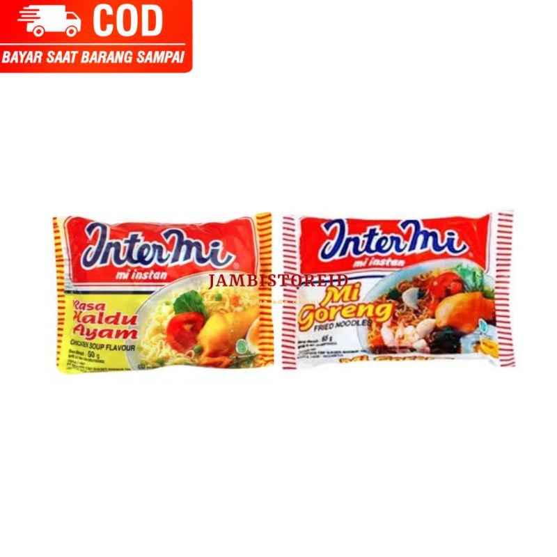 

(JAMBISTOREID) JAMBI LANGSUNG KIRIM Intermi Mie Instan All Varian 60gram Goreng Rebus Kaldu Ayam Jambi